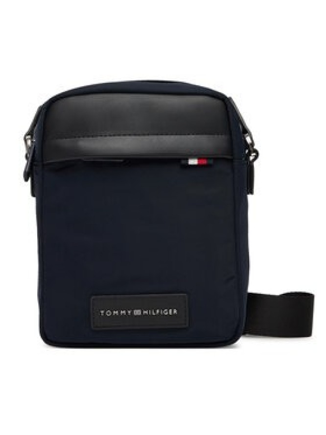 Tommy Hilfiger Saszetka Th Nylon Mini Reporter AM0AM13618 Granatowy
