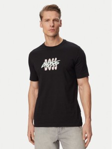 BOSS T-Shirt Bass 50561850 Czarny Regular Fit