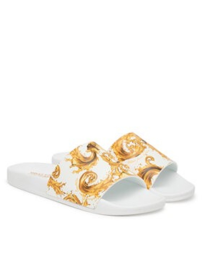 Versace Jeans Couture Klapki 80YA3SQ4 ZS365 G03 Biały