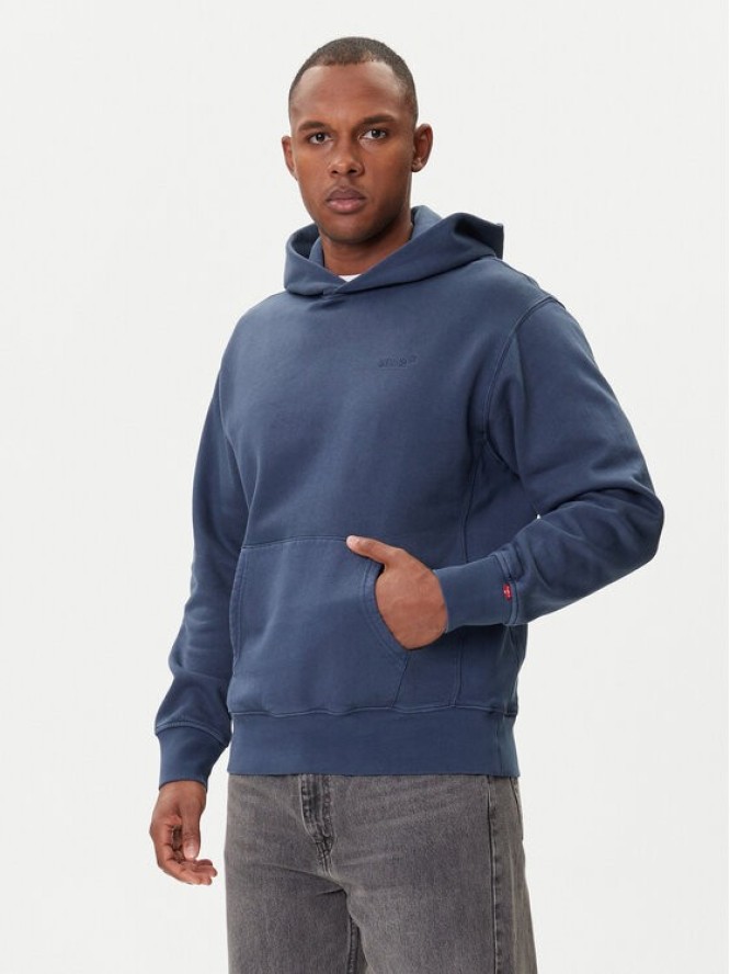 Levi's® Bluza Authentic A8435-0020 Niebieski Relaxed Fit