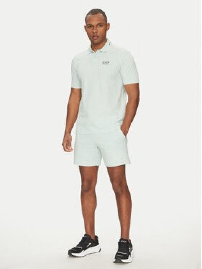 EA7 Emporio Armani Szorty materiałowe 7M000269 AF12451 U9060 Niebieski Regular Fit