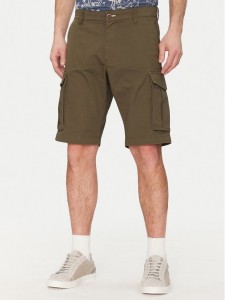 Gant Szorty materiałowe 205069 Khaki Relaxed Fit