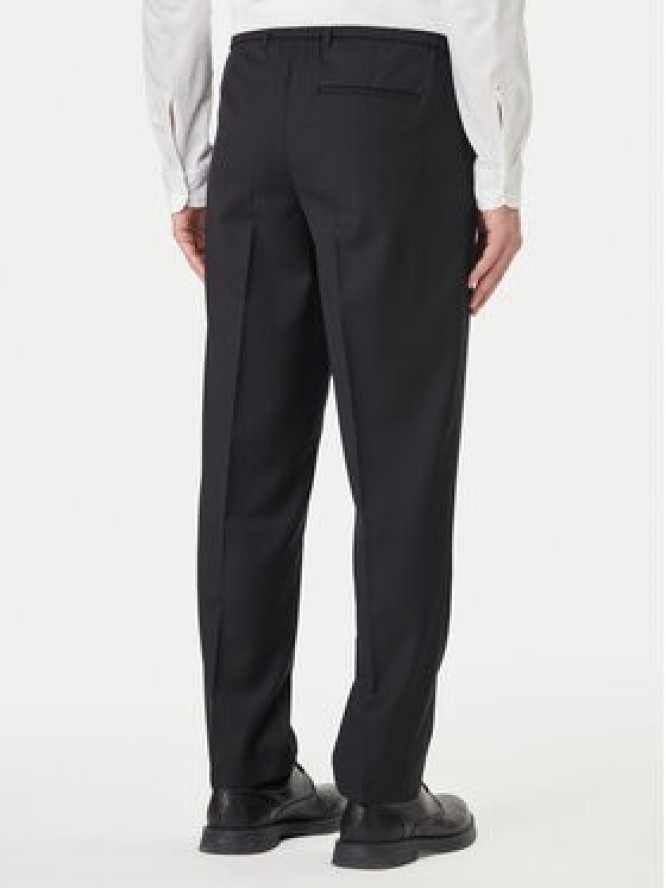 Calvin Klein Spodnie materiałowe LV04LF623G Czarny Tapered Fit