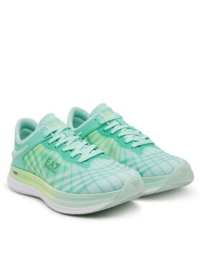 EA7 Emporio Armani Sneakersy X8X243 XK440 R984 Zielony
