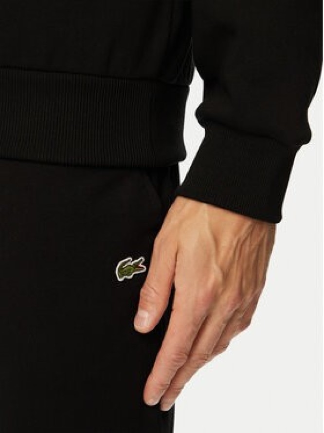 Lacoste Bluza SH8866 Czarny Regular Fit