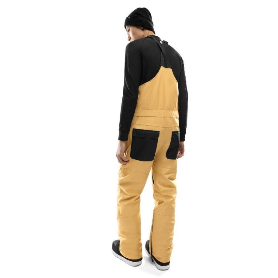 Spodnie snowboardowe z szelkami męskie Maple