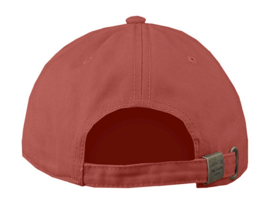 Letnia, Bawełniana Czapka z Daszkiem (Bejsbolówka) - Pako Jeans - Ciemny Pomarańcz