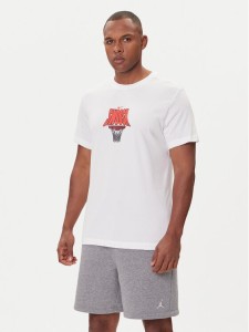 Nike T-Shirt HJ3466 100 Biały Regular Fit