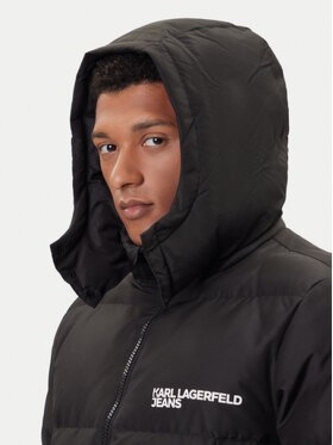 Karl Lagerfeld Jeans Kurtka zimowa A3M15033 Czarny Regular Fit