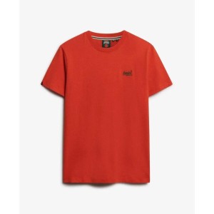 Koszulka z logo z bawełny organicznej Superdry Essential