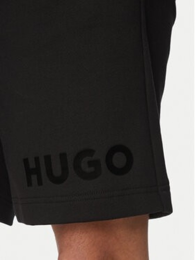 HUGO Szorty sportowe Dinkoe 50535260 Czarny Relaxed Fit