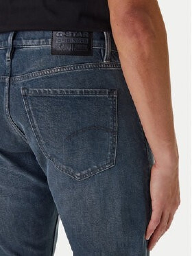 G-Star Raw Jeansy Mosa D23692-D775 Szary Straight Fit