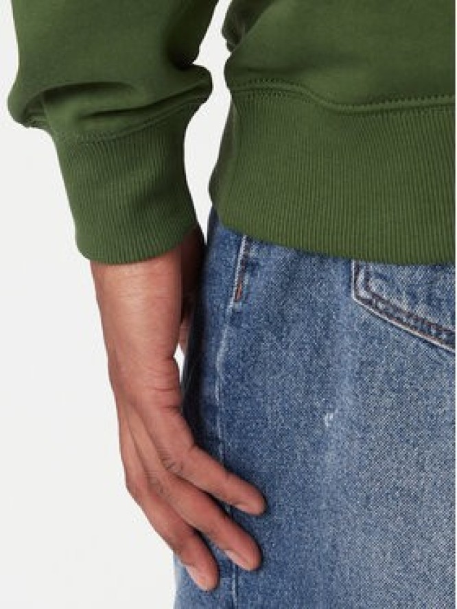 Tommy Hilfiger Bluza Essential MW0MW37237 Zielony Regular Fit