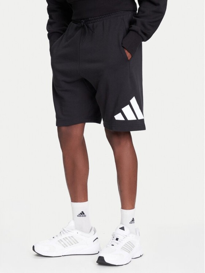 adidas Szorty sportowe Essentials Big Logo JE8956 Czarny Regular Fit