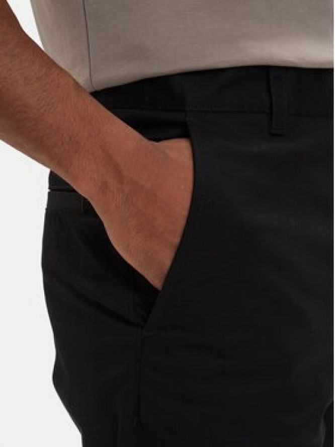 HUGO Spodnie materiałowe Genar253 50567257 Czarny Slim Fit