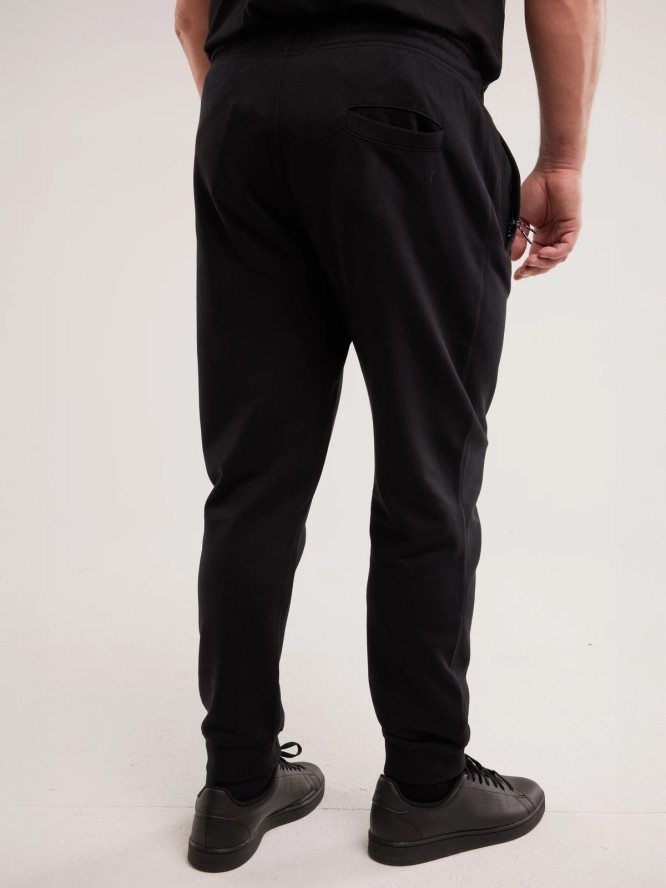 Spodnie męskie dresowe czarne Pylyp 906