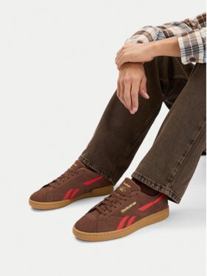 Reebok Sneakersy EO-CLUB C GROUNDS UK 100228143 Brązowy