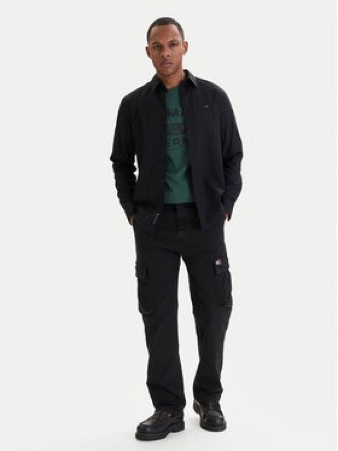 Tommy Jeans Koszula DM0DM22026 Czarny Regular Fit