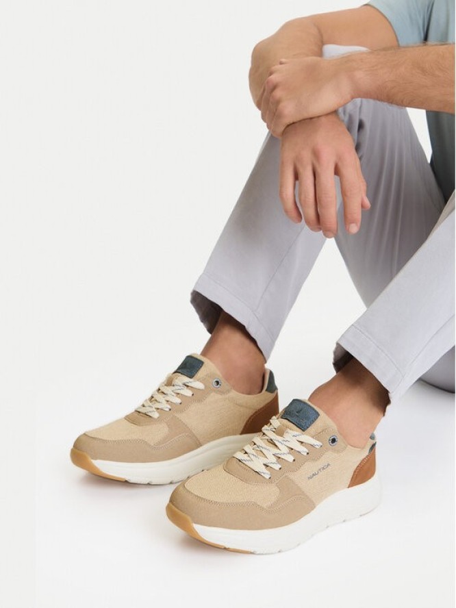 Nautica Sneakersy CWBEO-BASILIO-01 Beżowy