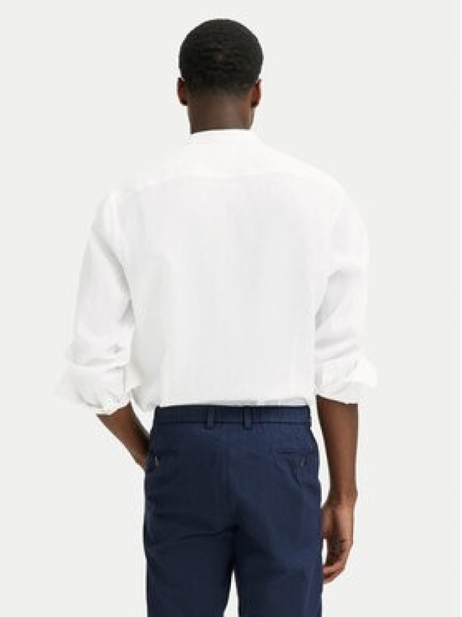 Bugatti Koszula 9550-78900C Biały Casual Fit