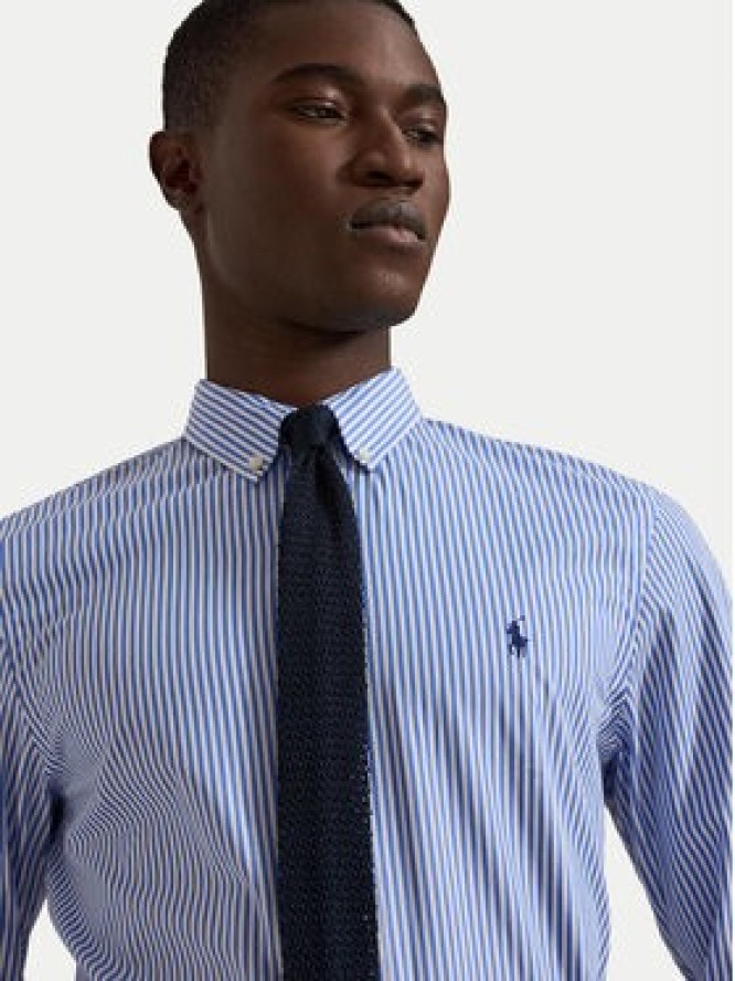 Polo Ralph Lauren Koszula 710929344001 Niebieski Slim Fit