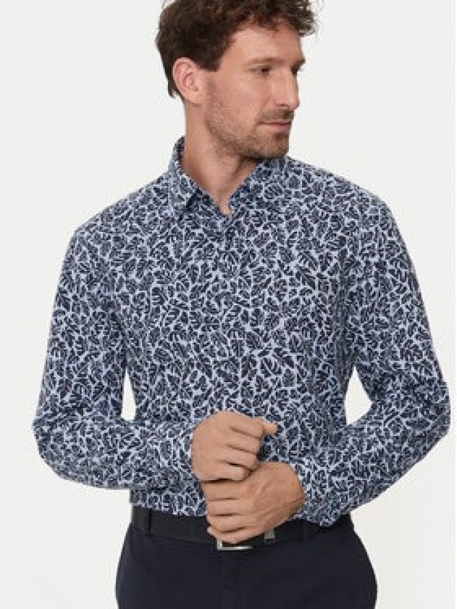 Boss Koszula C-Hal-Kent-C1-223 50513648 Granatowy Casual Fit