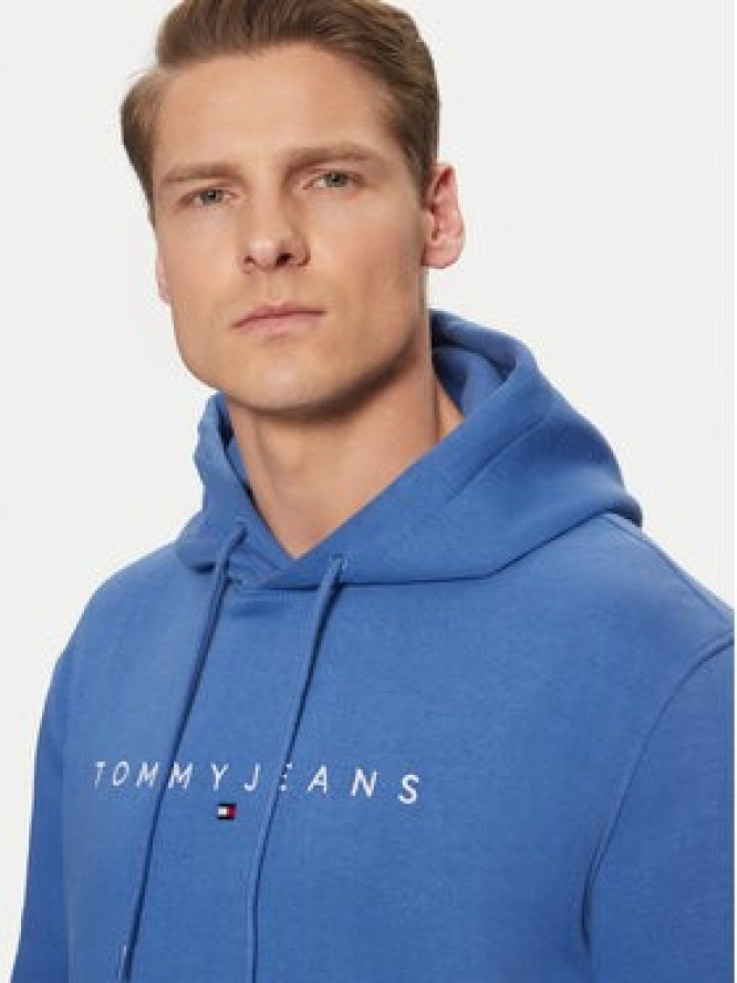 Tommy Jeans Bluza DM0DM20746 Niebieski Regular Fit