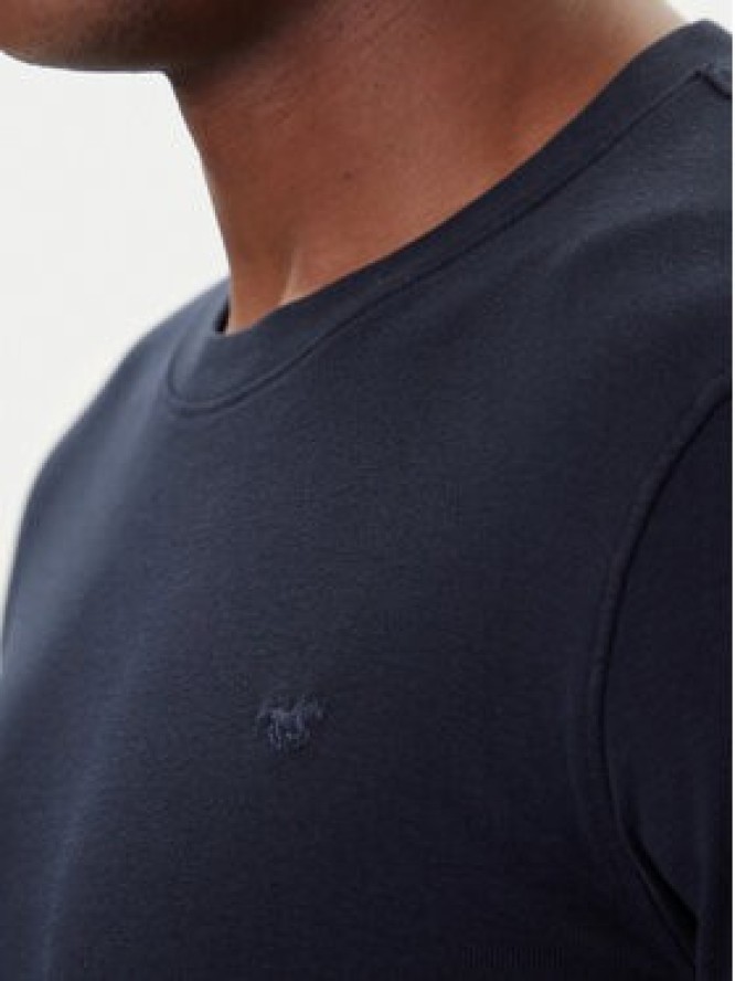 Mustang Longsleeve Arlington 1016875 Granatowy Slim Fit