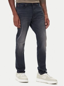 HUGO Jeansy 50547251 Granatowy Extra Slim Fit
