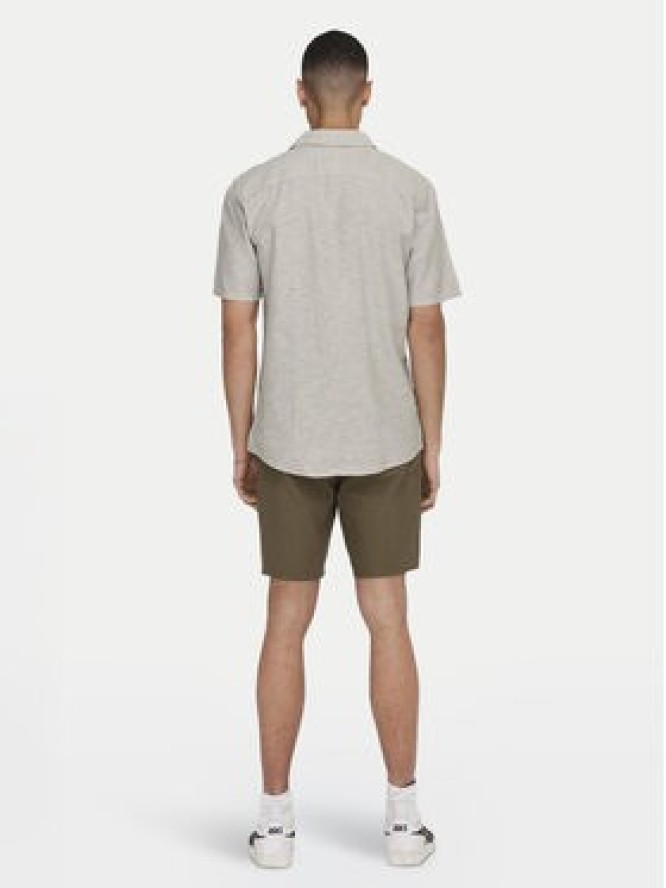Only & Sons Koszula Caiden 22025116 Beżowy Slim Fit