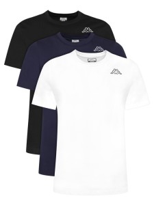 Kappa Komplet t-shirtów Logo Sylvo 322562W Kolorowy Regular Fit