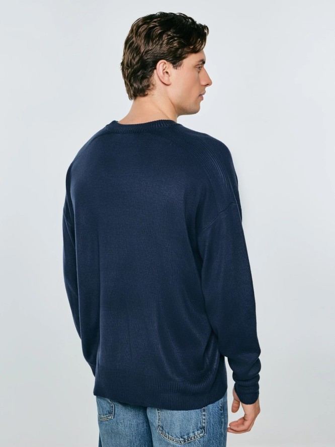 Sweter męski granatowy Stan 403