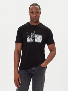 Armani Exchange T-Shirt XM001461 AF10358 MC305 Czarny Regular Fit