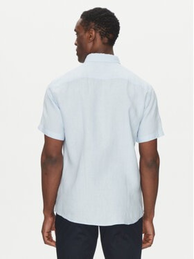 BOSS Koszula H-Roan 50539352 Błękitny Slim Fit