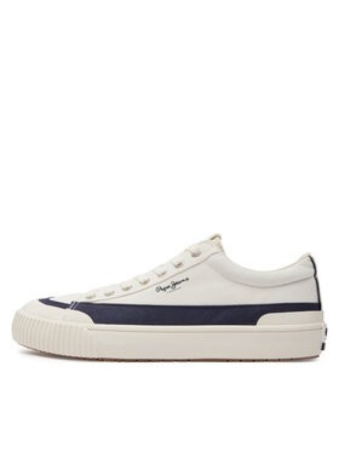 Pepe Jeans Trampki Ben Band M PMS31043 Biały
