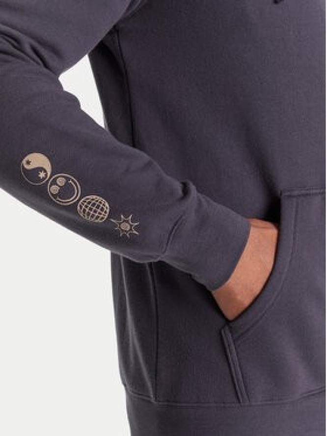 Quiksilver Bluza EQYFT05133-KSH0 Granatowy Regular Fit