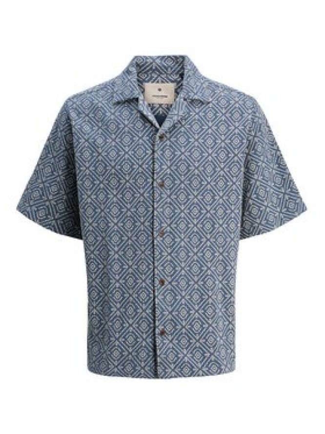 Jack & Jones Koszula Bluvincent 12273289 Niebieski Relaxed Fit