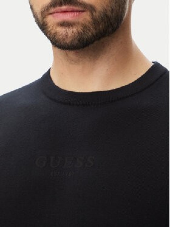 Guess Sweter M6YR12 Z0917 Czarny Regular Fit
