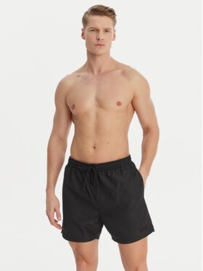 Calvin Klein Swimwear Szorty kąpielowe LV00N61027 Czarny Regular Fit