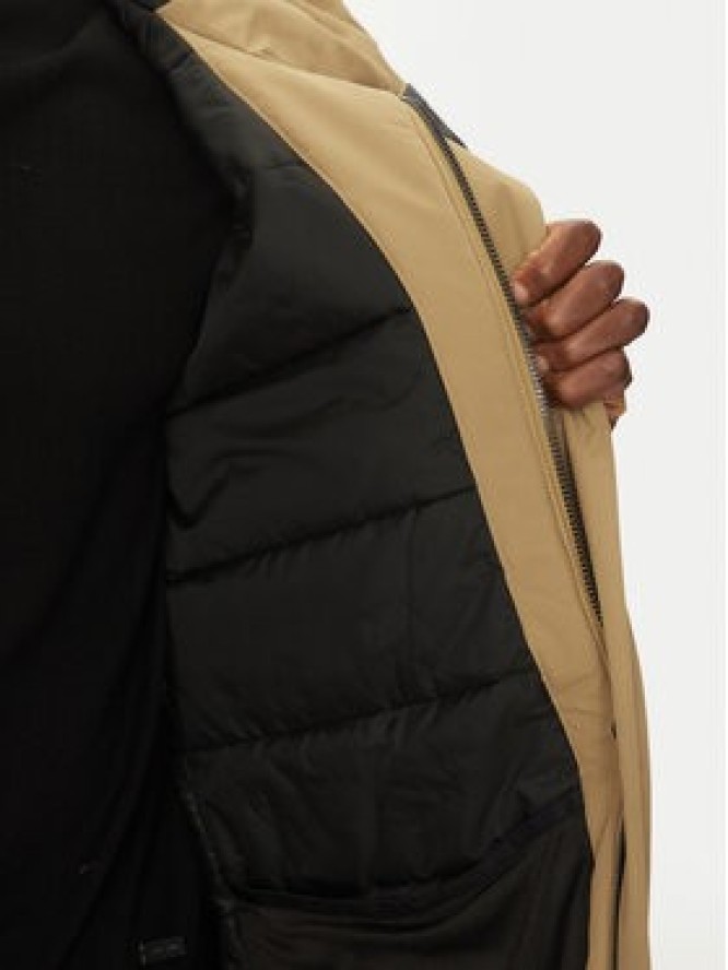 Didriksons Płaszcz zimowy Drew 505778 Beżowy Regular Fit