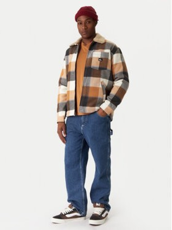 Quiksilver Kurtka przejściowa Dna Sherpa Harrington EQYJK04201 Brązowy Regular Fit