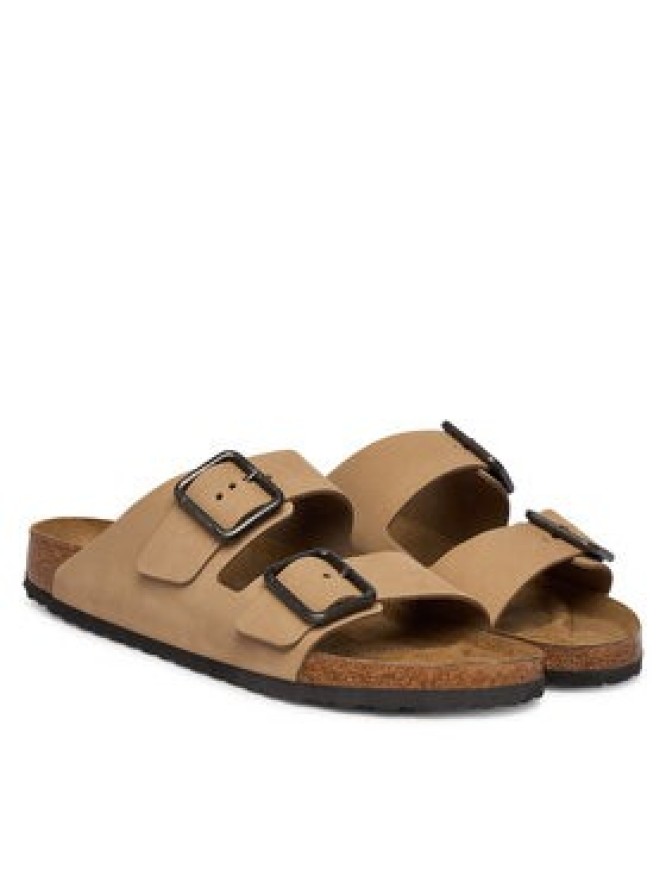 Birkenstock Klapki Arizona Wire Buckle 1031627 Beżowy
