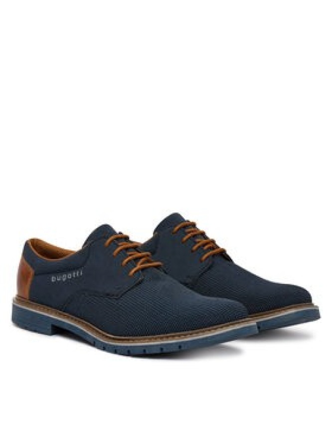 Bugatti Półbuty Carrion 335-AVE01-6955-4141 Granatowy