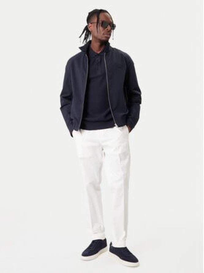 BOSS Spodnie materiałowe C-Genius 50555035 Biały Regular Fit