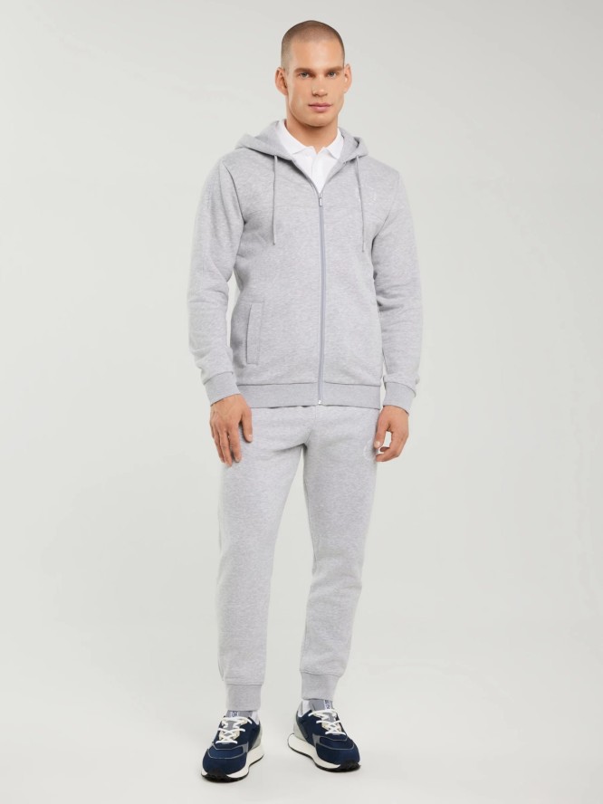 Bluza męska z kapturem szara Ajron 901/ Kersyn 901