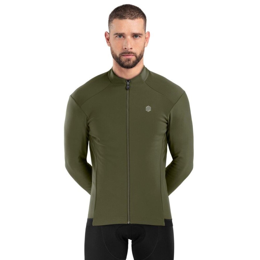 Męska kurtka rowerowa softshell Kolarstwo Siroko J1 Khangai