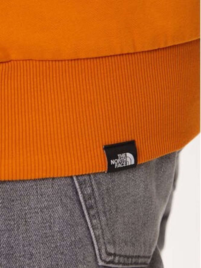 The North Face Bluza Simple Dome NF0A89FC Pomarańczowy Regular Fit