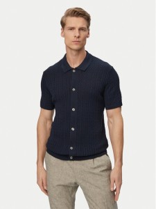 JOOP! Koszula Tristao 30101510 Granatowy Regular Fit