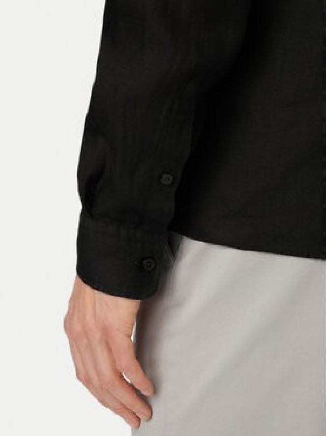 BOSS Koszula H-Liam 50556077 Czarny Regular Fit