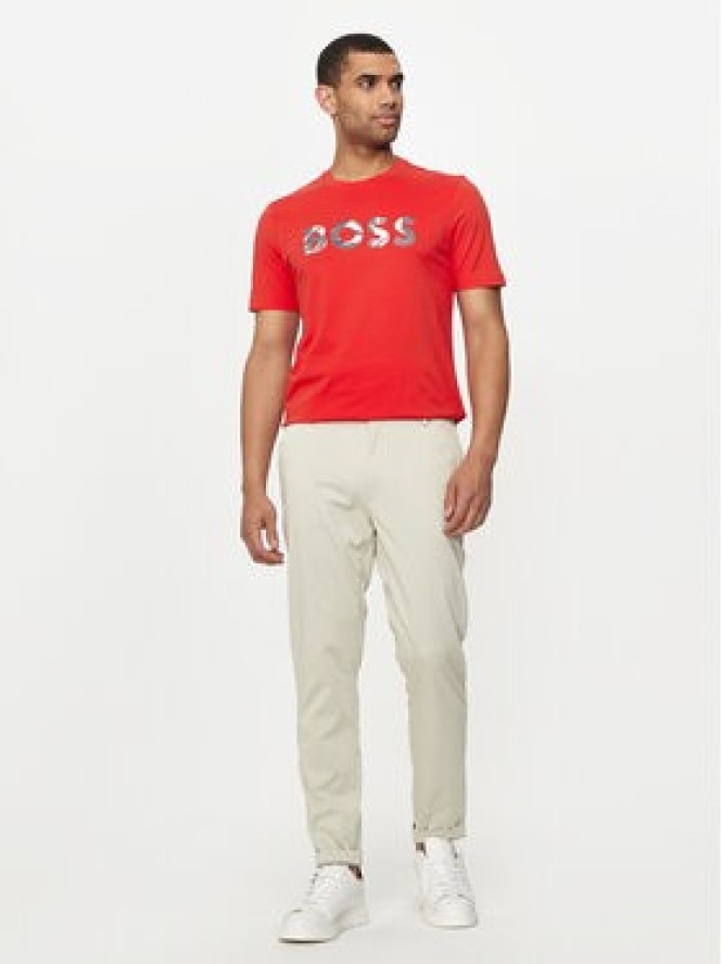 Boss T-Shirt Thompson 15 50513382 Czerwony Regular Fit